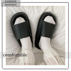 Psion พร้อมส่งมาก รองเท้าแตะแฟชั่น ใส่ในบ้านนอกบ้านกั สีหวานพาสเท พื้นหนา เหมาะกับทุกที่ใส่ในบ้านก็ดี