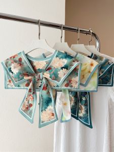 Pouie | Summer Lightweight Decorative Scarf & Collar for Women