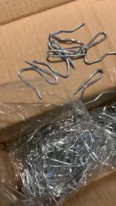 1 Hộp Móc sắt treo rèm cửa xếp ly - Hàng Loại 1