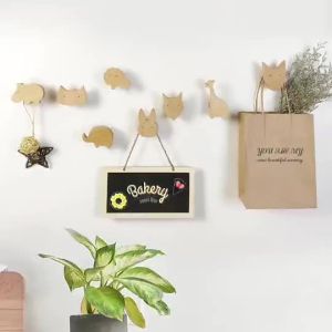 DIHUANTUO | Cartoon Animal Shaped Wooden Wall Hook