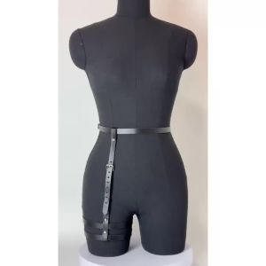 Dây Lưng Da Cỡ Lớn Dành Cho Nữ Dây Đeo Eo Gợi Cảm Dây Xích Trang Trí Thân Mình Thời Trang Punk Gothic Phụ Kiện Đeo Eo.