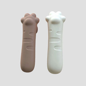 Vỏ Bảo Vệ Tay Nắm Cửa Bằng Silicon Hình Móng Vuốt Mèo Dễ Thương Phòng Ngủ Vỏ Bảo Vệ Chống Va Chạm Chống Tĩnh Điện