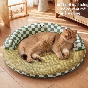 Giường Thú Cưng Thông Gió & Làm Mát 4 Mùa
