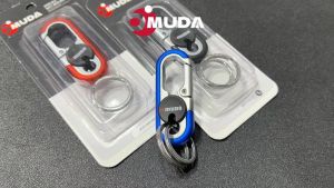 OMUDA Motorcycle Stainless Alloy Metal Keychain Couple Key Holder Souvenir 3746 - Upgraded Version