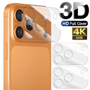 1-3 set HD Camera Lens Glass For iPhone 17 Pro Max Air 16 15 14 Plus 13 12 11 Pro Max CLear Lens Protector Real Bare Phone Feel Hollow Lens Cover Casing