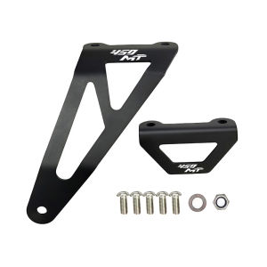 For CFMOTO MT450 IBEX 450 MT 2024 2025 450MT Motorcycle Exhaust Hanger Bracket Muffler Suppor Rear Footrest Blanking Plate