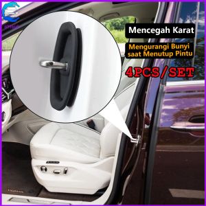 Karet Pelindung Pintu Mobil Bantalan Karet Pelindung Pintu Mobil Pelindung Kait Pintu Mobil Anti Rust Car Door Lock Cover