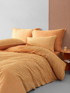 Full Cotton Warmth Winter Bed Four-Piece Set