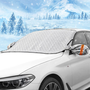Sun Shield กระจกรถยนต์ Snow Shield น้ําและ UV Protection รถ Magnetic Shield Window กระจกหน้ารถยนต์กลางแจ้ง Ice Snow