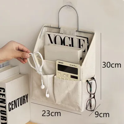 Wall Hanging Storage Bag for Dorms Bedsides