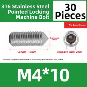 OPPU | Stainless Steel 316 Set Screw