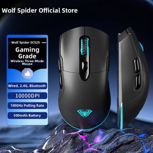 AULA | Wireless Bluetooth Tri-Mode Lightweight All-Purpose Gaming Mouse for Small Hands