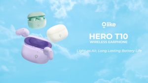 OLIKE OH-T10F Earphone Bluetooth 5.3 Wireless TWS Earbuds Headset Ultra HD Audio
