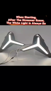 Proton Persona 2022-2025 Custom LED Daylight Front Bumper LED Spotlight DRL Fog Lamp Cover