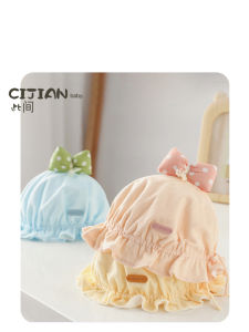 Princess Style Baby Girl Hat Spring Summer Autumn Thin Cute Infant Cap Toddler Hat Korean Version No Brim round Top Hat