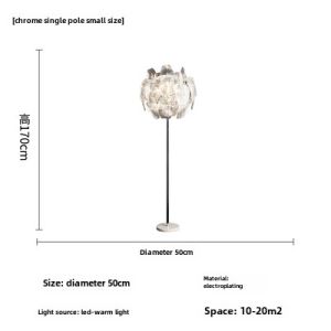 Italian Designer Artistic Conifer Floor Lamp Luxury Living Room Bedroom Sofa Ambient Standing High End Decorative Lamp