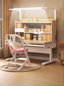 ZHIXUEKU | Adjustable Learning Desk with Eye Protection Lamp