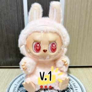 หน้ากากกันฝุ่นลาบูบู้ Labubu V.1V.2 หน้ากากพลาสติกLabubu ป้องกันใบหน้า กันเปื้อน กันฝุ่น (เฉพาะหน้ากาก)