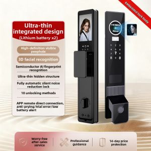 JINRONG | Smart Facial Recognition Fingerprint Code Embedded Electronic Lock