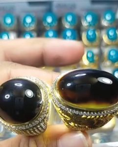 Batu Bacan Doko Dominan Hitam Dikirim Sesuai Foto Kode H88