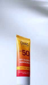 OMG Oh My Glow Bright Booster UV Barrier Sunscreen SPF 50 PA++++ 25ml | 60ml Sunscreen
