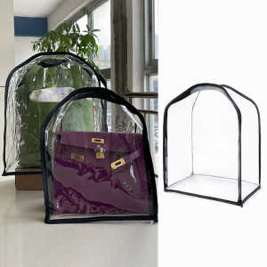 Luxury LV Bag Dust Cover Protective Case Transparent PVC Moisture Proof Storage Anti-Oxidation Bag Protective Cover Storage Bag