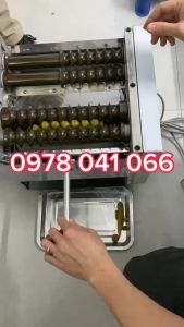 Máy làm viên th_u_ố_c bắc viên hoàn cứng viên khoai dẻo bán tự động 16/19/23mm