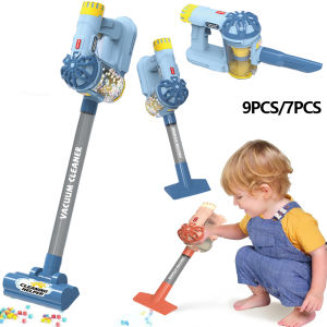 Kids Simulation Electric Vacuum Cleaner Set Pretend Play Toys for Toddlers Role Play Housekeeping Educational Toy Girl Boy Gifts