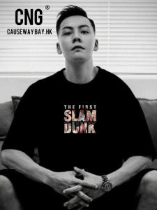 Hong Kong Trendy Brand Summer Cartoon Short Sleeve T-Shirt Men Women Casual round Neck Cotton Breathable Printed Top