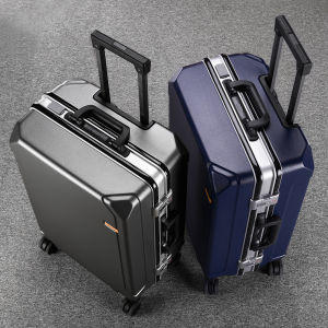 Sturdy Password Lock Aluminum Frame Travel Luggage Carry-on
