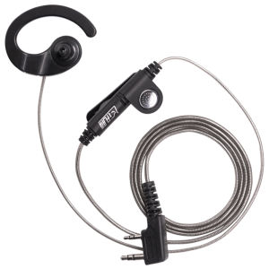 First | Universal K-Plug In-Earless Clip-On Headset for Two-Way Radios