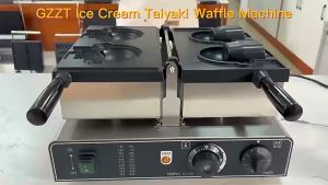 Máy Bánh Quế Hình 2 Ngón Tay Hòa Bình 1600W 220V Fingers Shape Waffle Maker Ice Cream Cone Electric Machine PVN5763