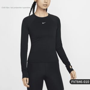 Nike | Áo Dài Tay Đào Tạo Nhanh Khô Cho Nữ Chuyên Nghiệp