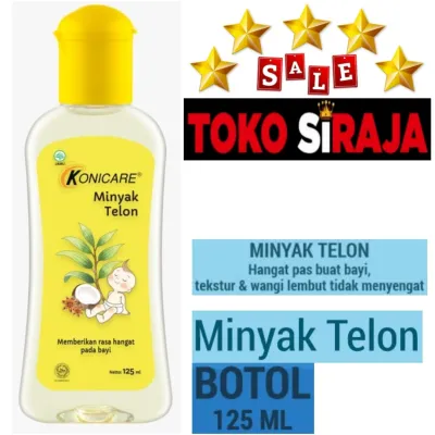 KONICARE MINYAK TELON 125 ML / MINYAK TELON BAYI KONICARE 125ML