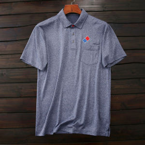 เสื้อโปโลแขนสั้นผู้ชาย ทรงหลวม แห้งเร็ว คอกลม แขนสั้น ทรงพอดีตัว สำหรับฤดูร้อน แฟชั่นลำลอง เสื้อยืด เสื้อโปโล