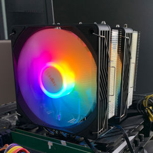 120MM CPU Air Cooler 6 Heatpipes PC Processor ARGB Ventilador For Intel LGA 1366 1151 1155 1200 1700 2011 X99 X79 AM3 AM4 AM5