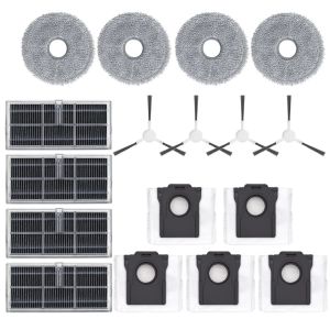 Dreame X30/X30 Pro/Ultra/X30 Pro/Plus Robot Vacuum Cleaner Accessories Mop Cloth HEPA Filter Side Brush Main Brush Replacement parts