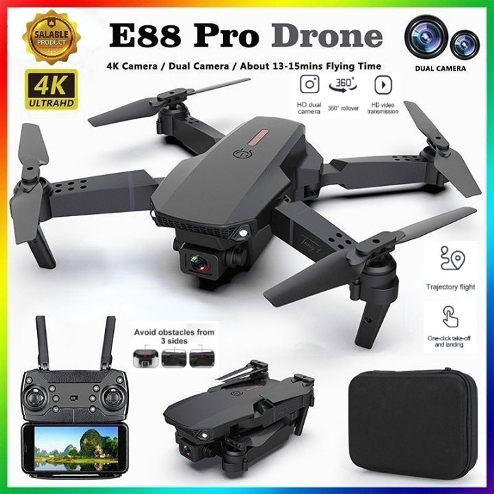 2024 New original E88/S98 Pro Drone 4K HD dual camera WiFi remote ...