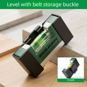 Strong Magnetic Mini Level Tool Portable Bubble Spirit Level for Building Plumbing Electrical Installation Buckle Accessories