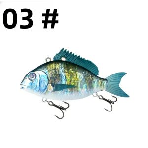 GREENSPIDER Chìm VIB Dụ 50mm 11g Cho Cá Vược Nước Biển & Nước Ngọt Câu Cá Rung Mồi Đại Dương Bãi Biển Câu Cá Sông