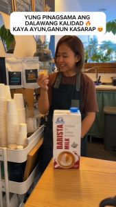 JollyCow Barista Milk 1L - Creamy Frothable Milk for Perfect Coffee & Beverages