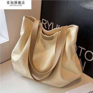 Easiest for Match Class Canvas Bag Commuter Bag Creative Tote Bag Female Student K-style Class Large Capacity Single Shoulder Bag