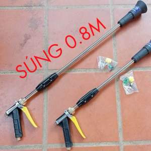 Súng Xịt Thuốc Cao Cấp Mặt Đồng Tiền Sứ 1.5mm/1.2mm Giúp Phun Sương Nhuyễn Và Không Bị Hao Thuốc