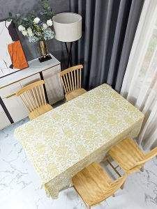 Luxurious Disposable Plastic Tablecloth Commercial Use Restaurant Catering Special Thick Rectangular for Restaurant Cafe Barbecue Street Stall