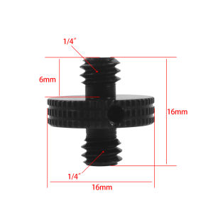 Reinforce Camera Conversion Screw Adapter 1/4 to 3/8 M4 M5 M6 M8 M10 Male Female Screw for Monopod Tripod Ball Lights Bike Mount