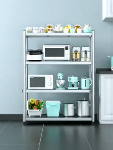 XCHENG ชั้นวางเตาอบ 3ชั้น ชั้นวางสแตนเลส 800KG รับน้ำหนัก ชั้นวางของครัว ชั้นวางของอเนกประสงค์ ชั้นวางเยอรมัน