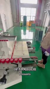 Self-Adhesive Hole-Free Storage Circular Mirror