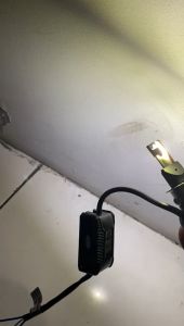 LAMPU DEPAN RAYTON LED M02S NEW 50W WHITE RTD HI LOW WITH FAN UNIVERSAL