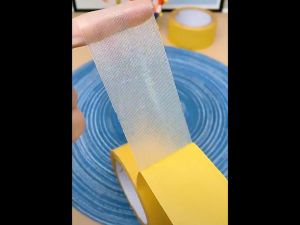 10M High Viscosity Double Sided Tape Mesh Cloth Base Waterproof Tape Floor Rug Carpet Strong Adhesive Sticker Traceless Fixation Tape
