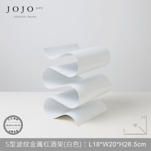 Simple Modern Living Room TV Cabinet Wine Rack Display Shelf Acrylic Decorative Accessories Chinese Brand JOJOS L PD Studio